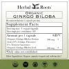 Herbal Roots Organic Ginkgo Biloba