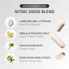 Nitric Oxide Supplement with L-Arginine to Support Energy, Quick Recovery, Heart Health, Muscle Growth & Circulation, 90 Vegetarian Capsules